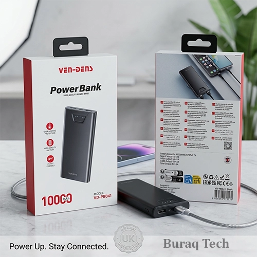 VEN-DENS 10000mAh 22.5W Fast Charging Power Bank (VD-PB041)